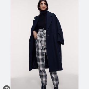 ZARA Belted Paperbag Pants